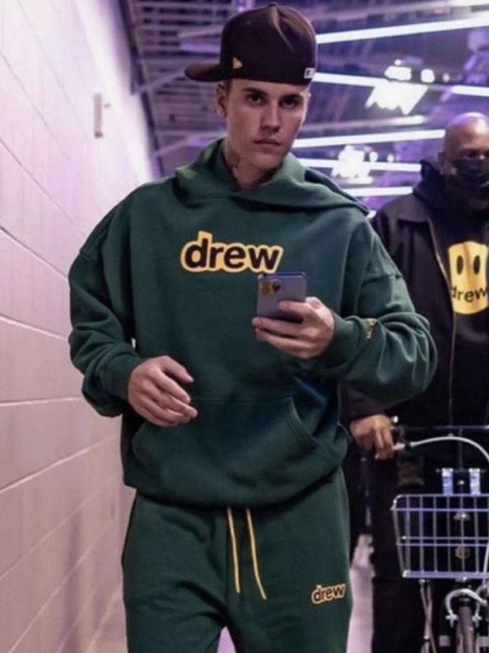 drew house Secret Forest Green Hoodie and Sweatpants Matching Set Sweatsuit